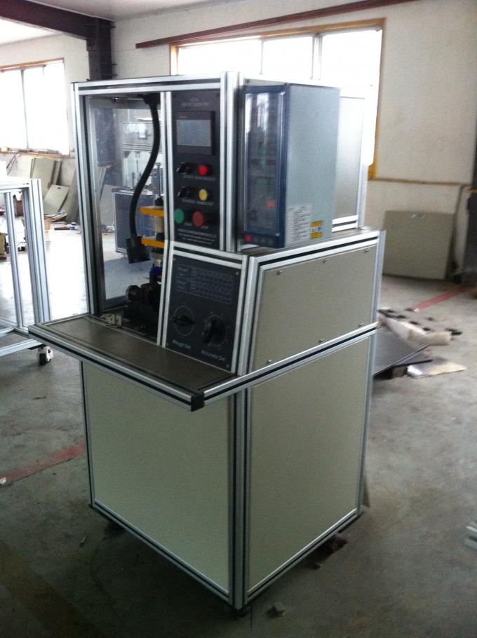 Armature commutator fusing hot staking commutator spot welding device