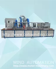 China Automatic Armature Rotor Stacks Electrostatic Powder Coating Machine AKZO NOBEL Resin Insulation supplier