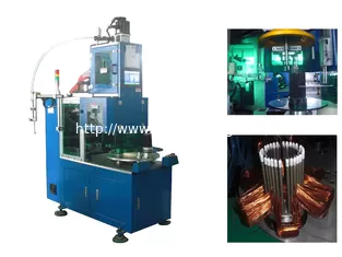 China AC Stator Coil Maker 2 Poles 4 Poles 6 Poles Statorautomatic Vertical Coil Winding Machine supplier