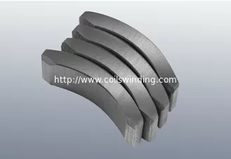 China BLDC motor Ferrite magnet Arc type Magnet Ferrite bonded NdFeB supplier