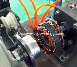 Generator stator final forming machine pneumatic device