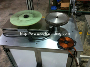 China Cooker tray winding induction heater dense coil winding machine supplier