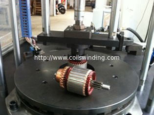 China Winding expansion machine for Starter armature rotor wire to slot beside the commutator supplier