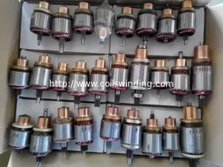 China Flat wire copper Coil forming winding machin for starter armature manufacturing supplier