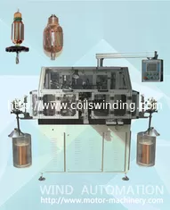 China Skewed armature rotor winder double flyer lap winding machine for straight slot skew slot supplier