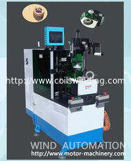 China Stator Winding Over Head Coil Double End Side Lacing Coils Binding Machine With Knot supplier