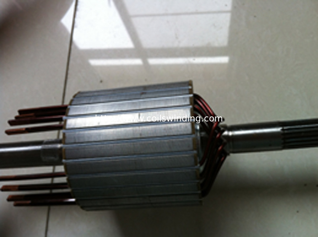 Starter Armature Wire Shaping And Forming Machine Rotor Coil Winding