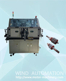 Skew Slot Armature Automatic Double Flyer Winding Machine Lap Winder