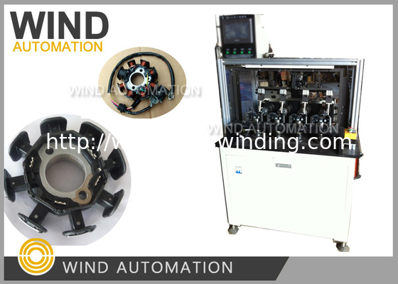 Four StationStator Winding Machine for Alternator Motorcycle Magneto supplier