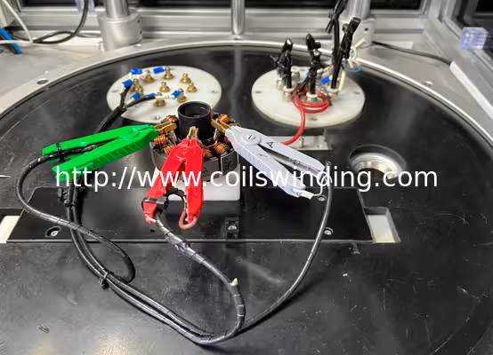DC Motor Stator Testing Machine Tester Panel How to Judge Coils Stator