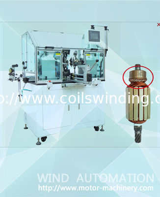 Slotted Type Commutator ArmatureRiser Commutator Armature Winding Machine Winder
