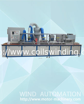 Automatic Armature Rotor Stacks Electrostatic Powder Coating Machine AKZO NOBEL Resin Insulation