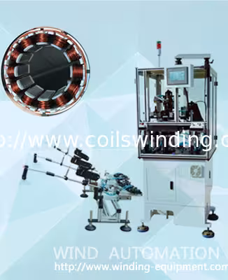 Winding 3slots Per Time  BLDC Stator Winder Needle Winding For 6pole 9pole 12 Poles Brushless Motor